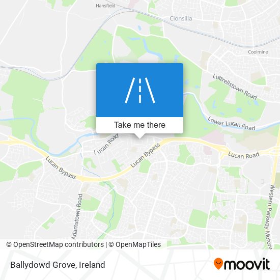 Ballydowd Grove map