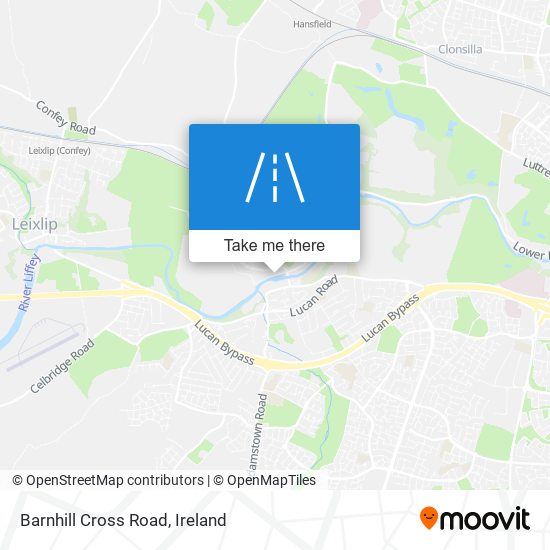 Barnhill Cross Road map
