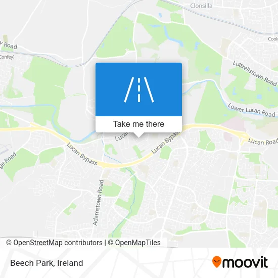 Beech Park map