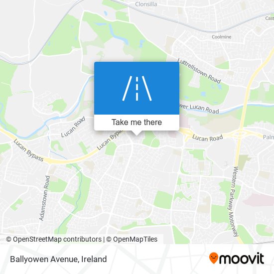 Ballyowen Avenue map