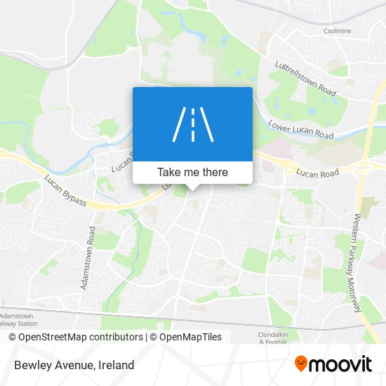 Bewley Avenue map