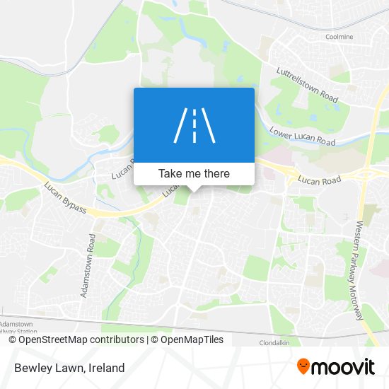 Bewley Lawn map