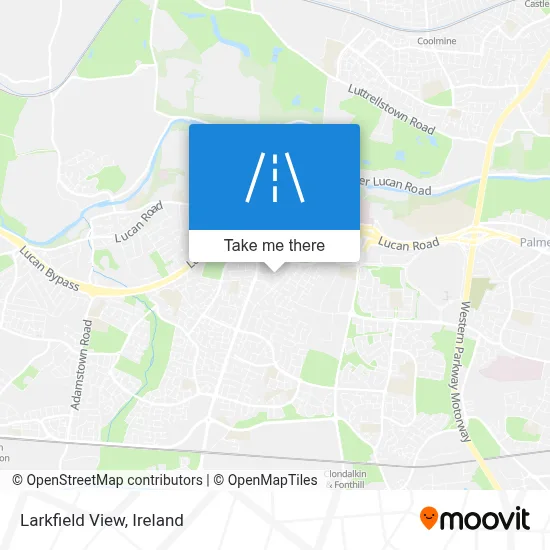 Larkfield View map