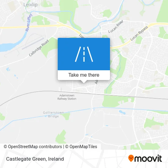 Castlegate Green map