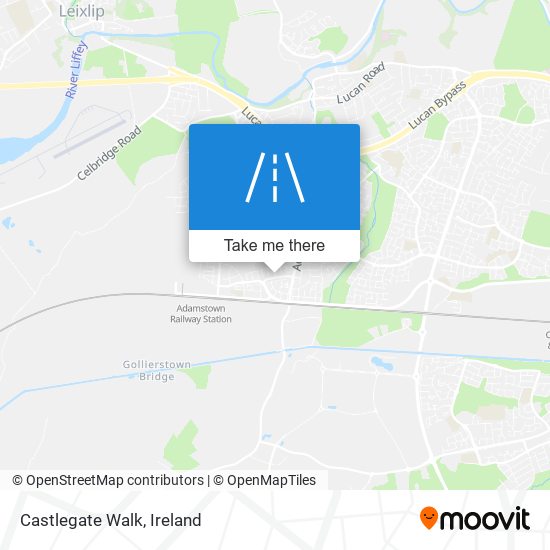 Castlegate Walk map