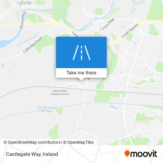 Castlegate Way map