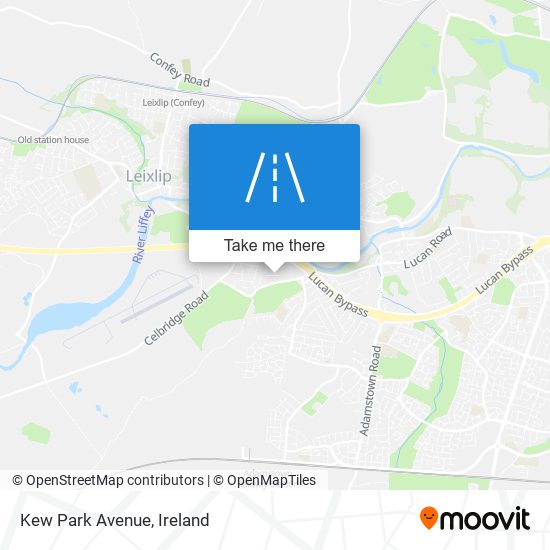 Kew Park Avenue map