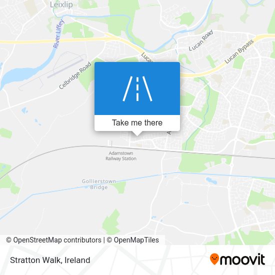 Stratton Walk map