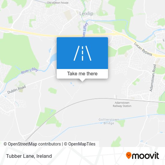 Tubber Lane map