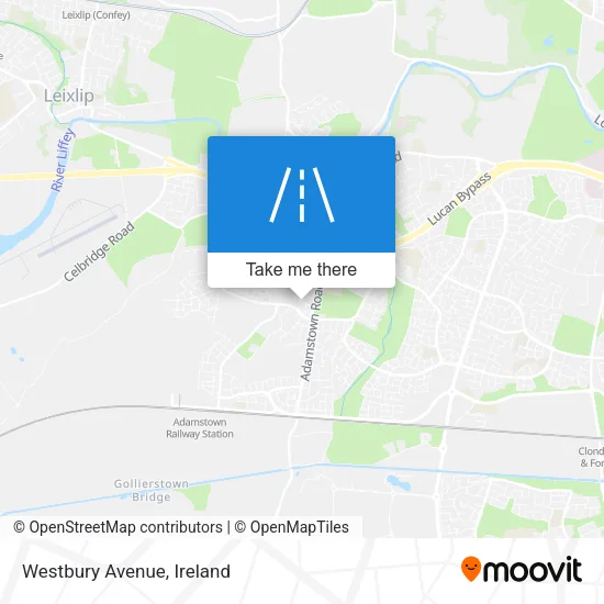 Westbury Avenue map