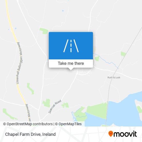 Chapel Farm Drive map