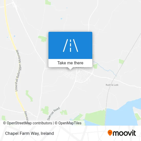 Chapel Farm Way map