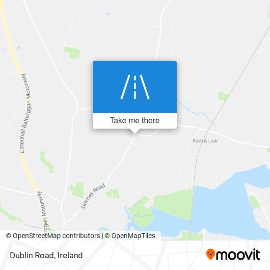 Dublin Road map