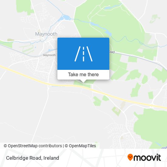 Celbridge Road map