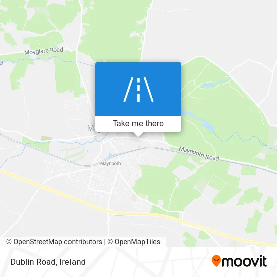 Dublin Road map