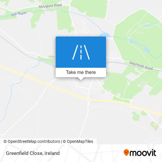 Greenfield Close map