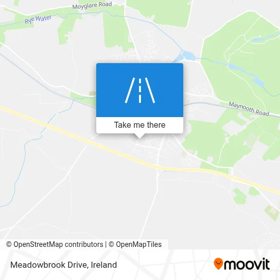 Meadowbrook Drive map