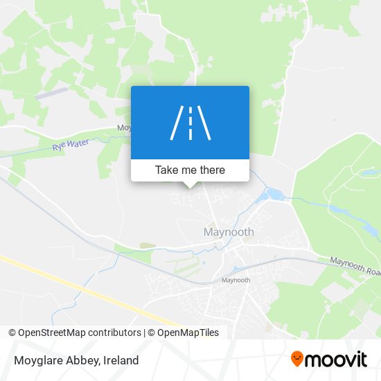 Moyglare Abbey map