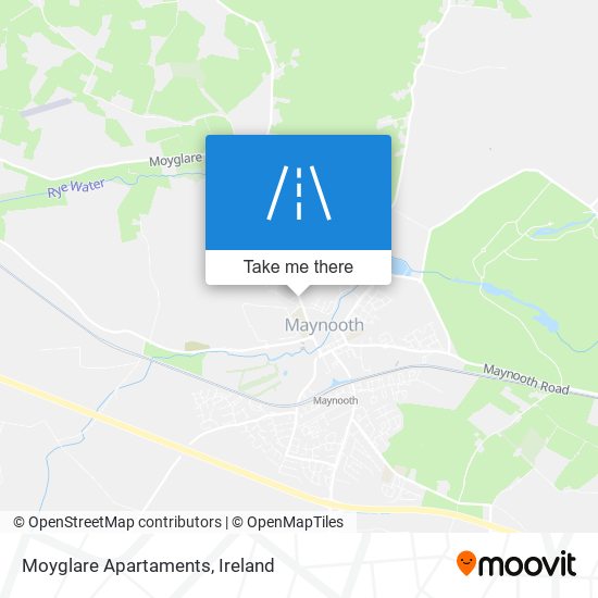 Moyglare Apartaments map