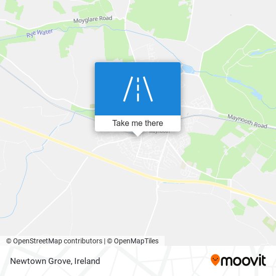 Newtown Grove map