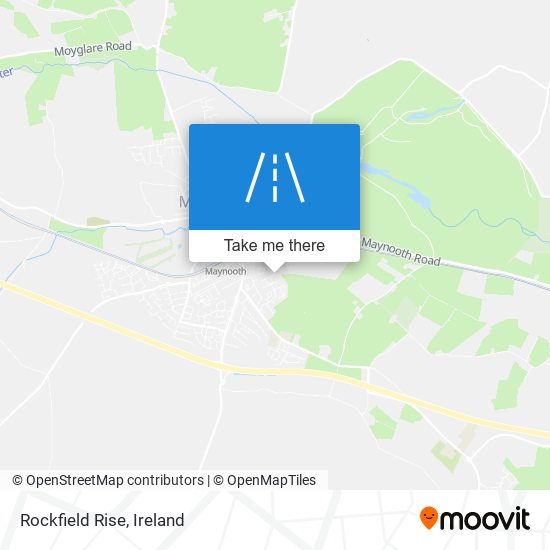 Rockfield Rise map