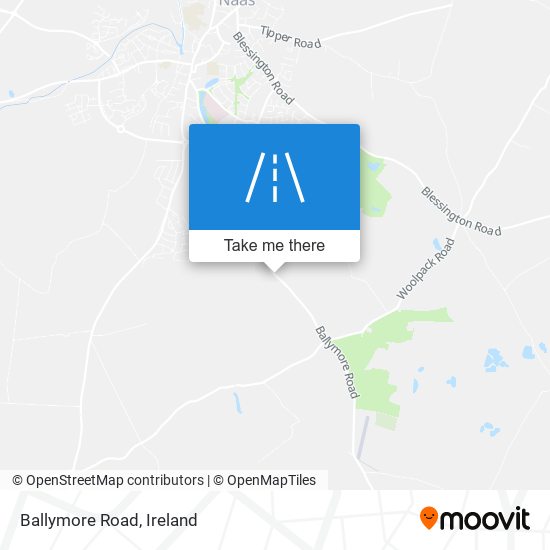 Ballymore Road map