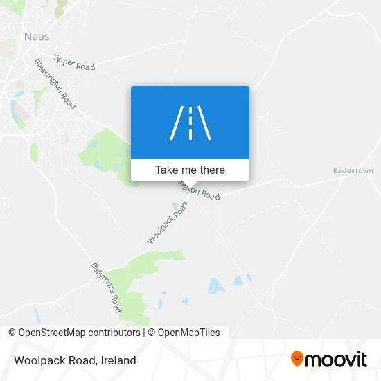 Woolpack Road map