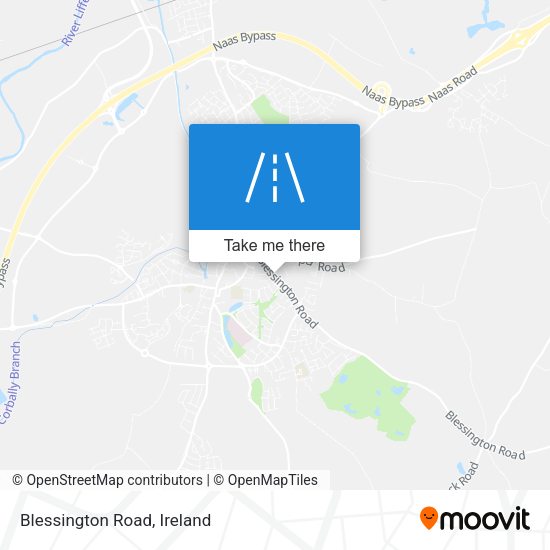 Blessington Road map