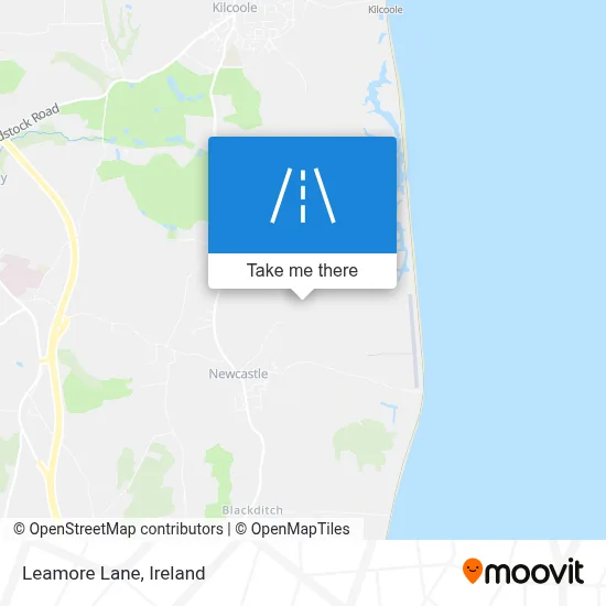 Leamore Lane map