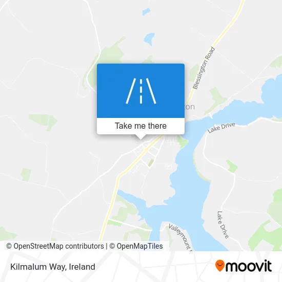 Kilmalum Way map