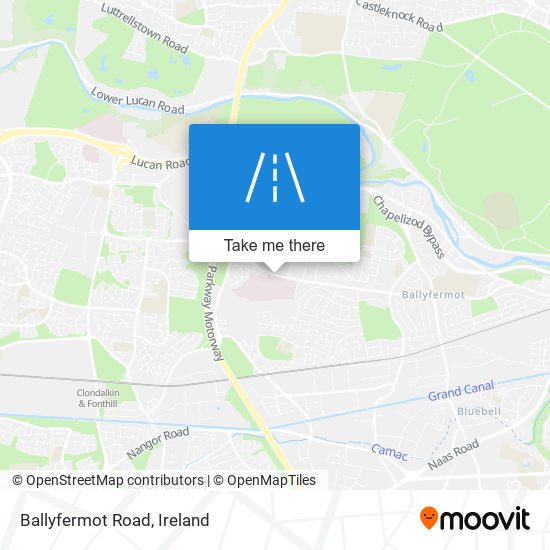 Ballyfermot Road map