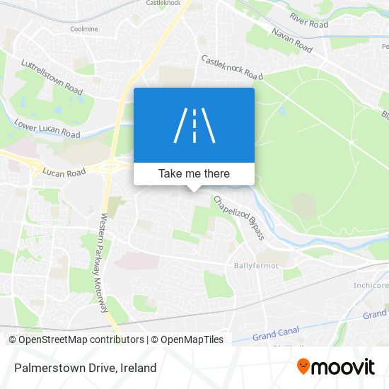 Palmerstown Drive map