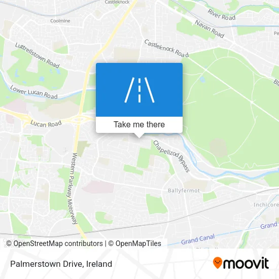Palmerstown Drive map