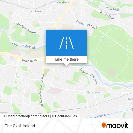 The Oval map