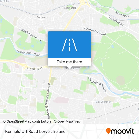 Kennelsfort Road Lower map