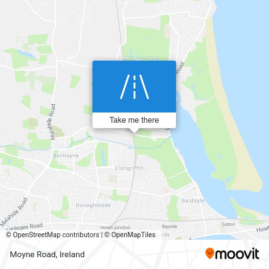 Moyne Road map