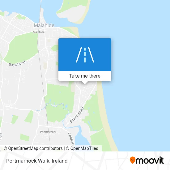 Portmarnock Walk map