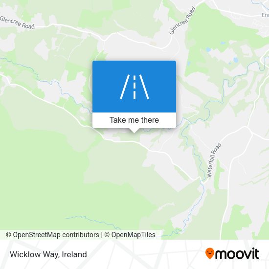 Wicklow Way map