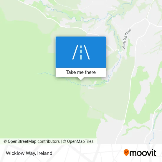 Wicklow Way map