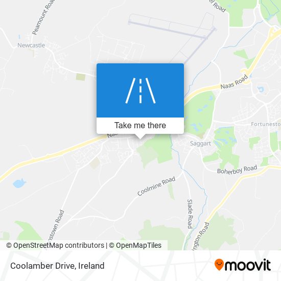 Coolamber Drive map