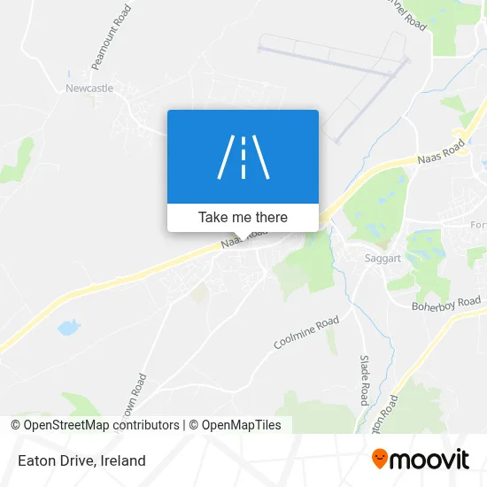 Eaton Drive map