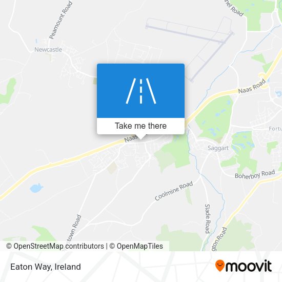 Eaton Way map