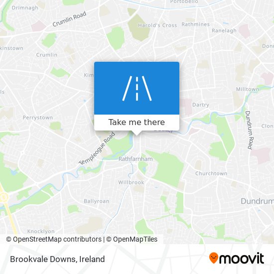 Brookvale Downs map