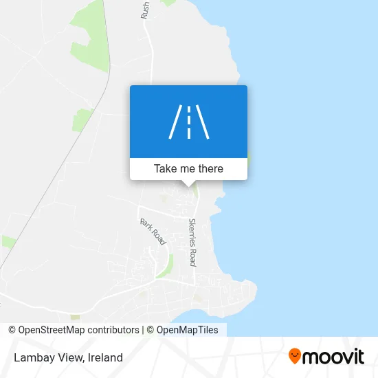 Lambay View map