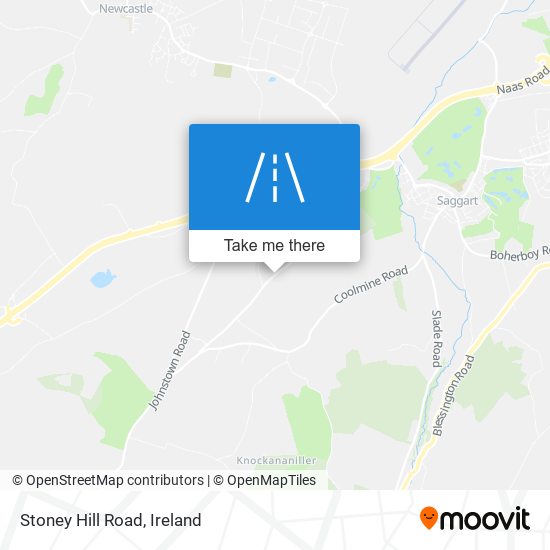 Stoney Hill Road map