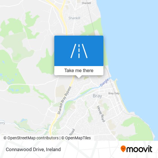 Connawood Drive map
