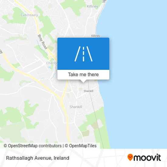 Rathsallagh Avenue map