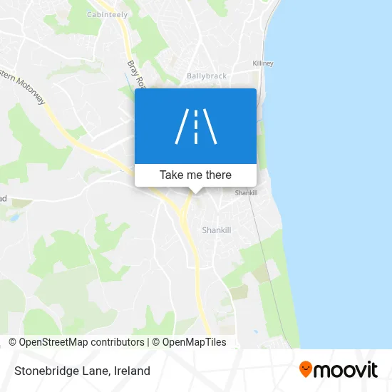 Stonebridge Lane map