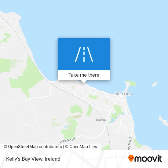 Kelly's Bay View map
