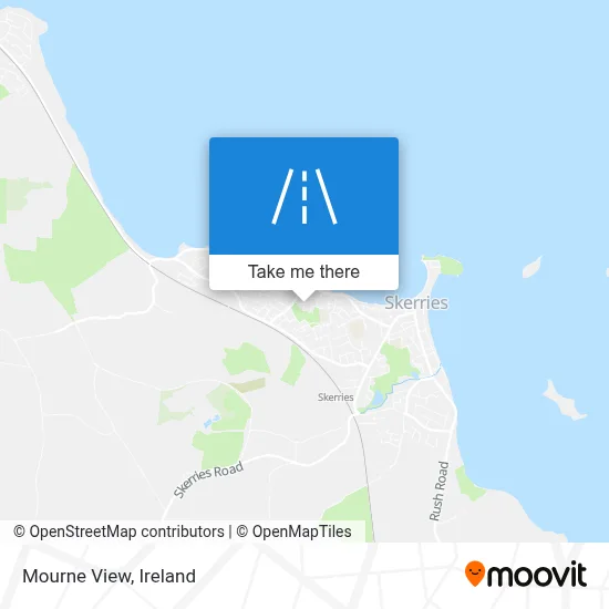Mourne View map
